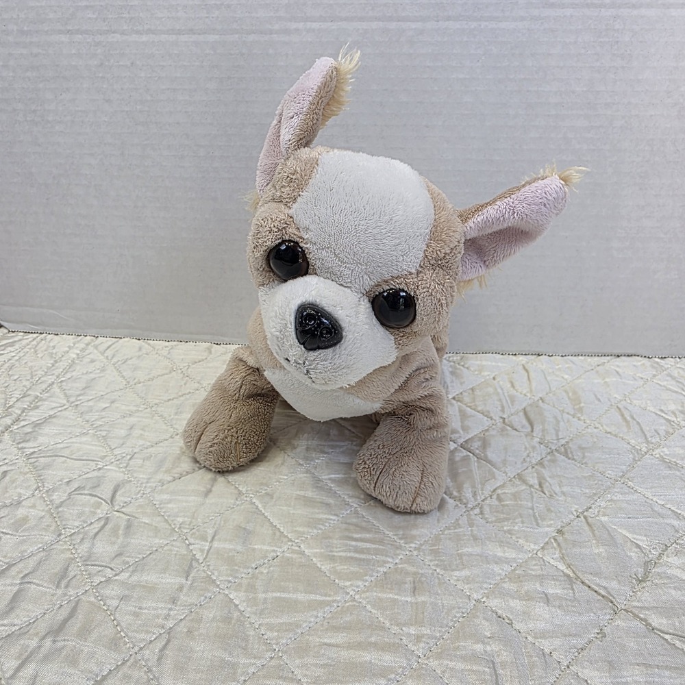 Ganz Webkinz Chihuahua HM104 Dog 9" Plush Stuffed Animal No Code Preowned